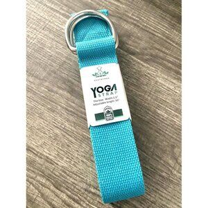 Heathyoga Turquoise Blue Yoga Strap Width 1.5" Length 90" / 8 feet New